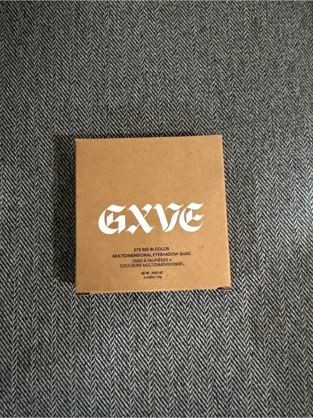 GXVE Eye See In Color Multidimensional Eyeshadow Quad - Brown